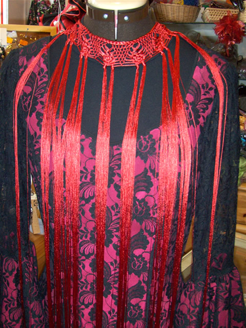 Flamenco Halskette "collar enrejado"