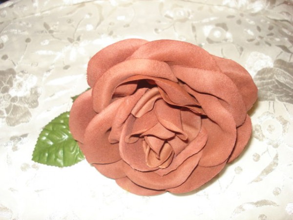 Haarblume Rose \"Luz\"