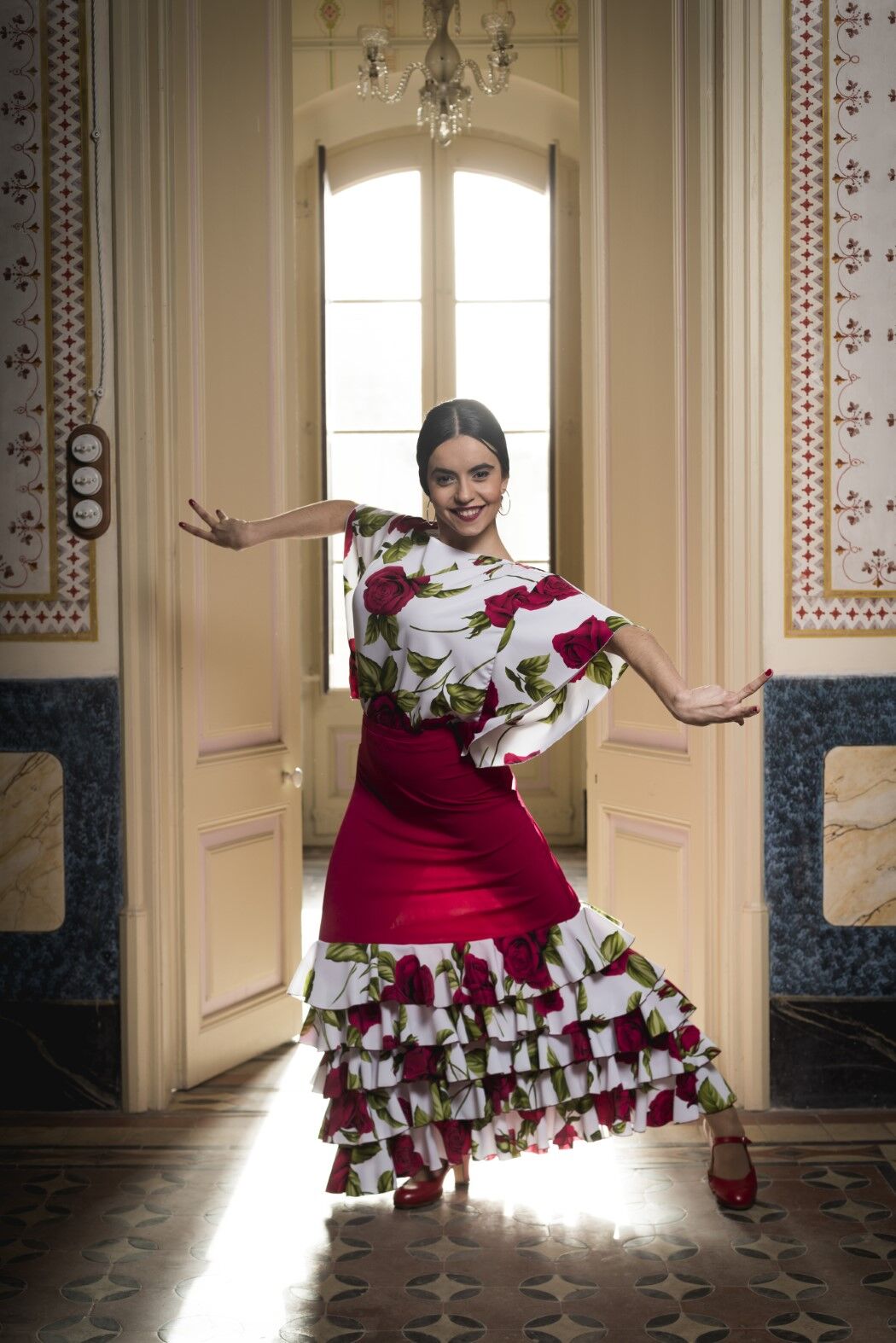 Flamenco Top Thun Davedans