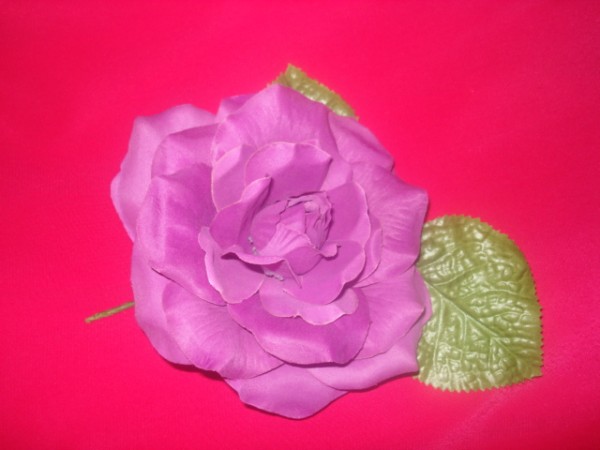 Haarblume Rose "Parma"