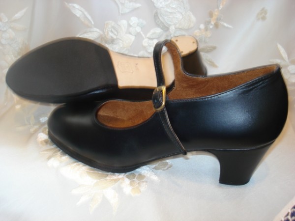 Flamenco Schuhe Leder ohne Nägel